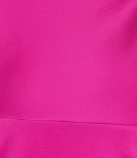 Alex Marie Kayla Stretch Mikado Square Neck Sleeveless Gown