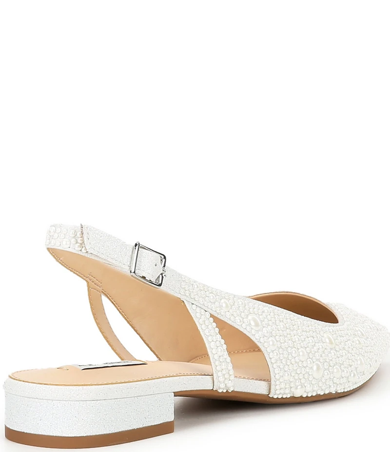 Alex Marie Lavani Pearl Slingback Flats