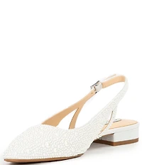 Alex Marie Lavani Pearl Slingback Flats