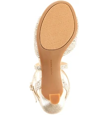 Alex Marie Mabel Shimmer Strappy Dress Sandals