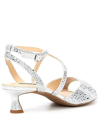 Alex Marie Mabel Shimmer Strappy Dress Sandals