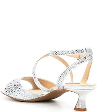 Alex Marie Mabel Shimmer Strappy Dress Sandals