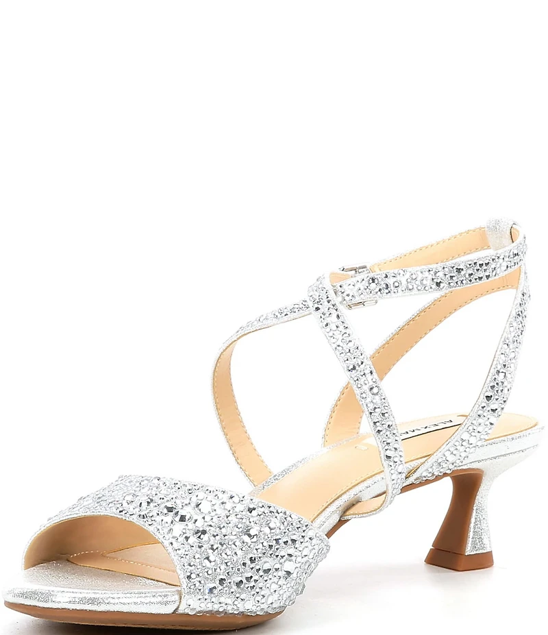 Alex Marie Mabel Shimmer Strappy Dress Sandals