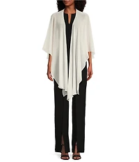 Alex Marie Marilyn Sheer 3/4 Sleeve Wrap