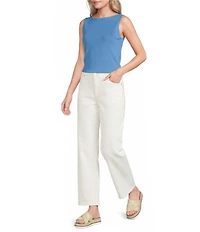 Alex Marie Mercy Boat Neck Sleeveless Rayon Jersey Top