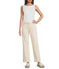 Alex Marie Mercy Boat Neck Sleeveless Rayon Jersey Top