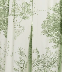 Alex Marie Miley Coordinating Printed Poplin Midi Skirt