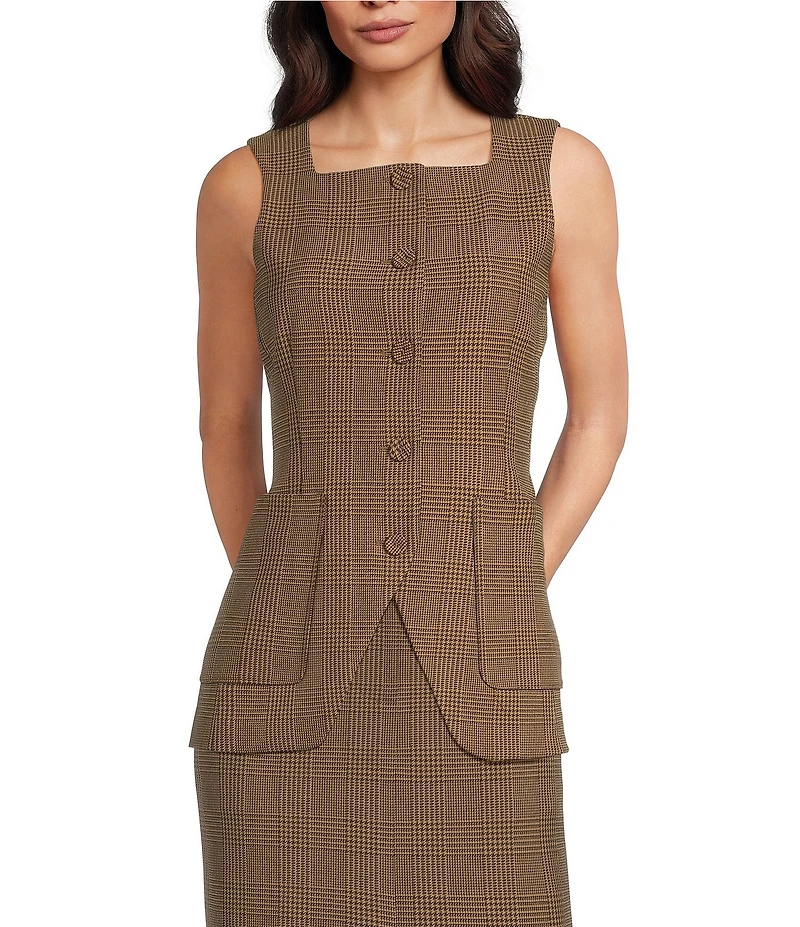 Alex Marie Nadia Anywhere, Everywhere Coordinating Square Neck Sleeveless Vest