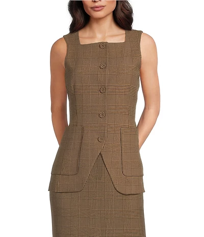 Alex Marie Nadia Anywhere, Everywhere Coordinating Square Neck Sleeveless Vest