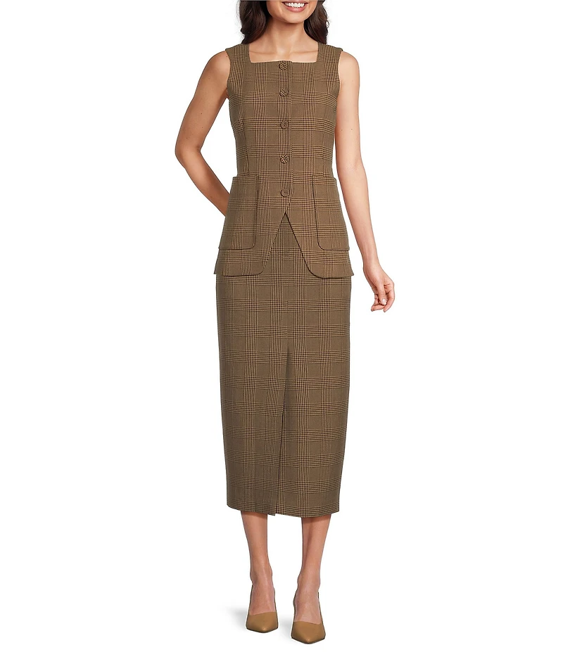 Alex Marie Nadia Anywhere, Everywhere Coordinating Square Neck Sleeveless Vest