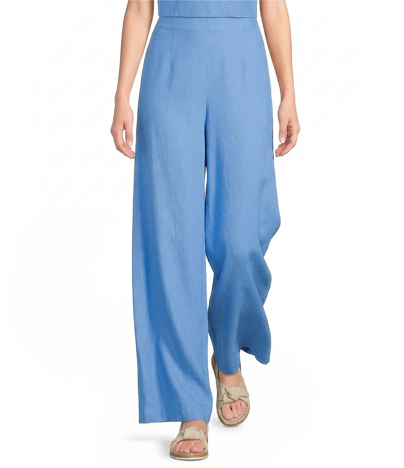 Alex Marie Natalie Stretch Linen Wide Leg Coordinating Pants