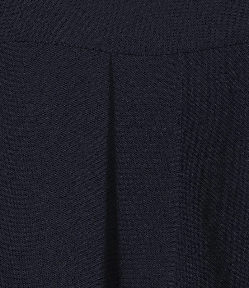 Alex Marie Piper Lightweight Soft Crepe de Chine Point Collar Long Sleeve Button Front Top