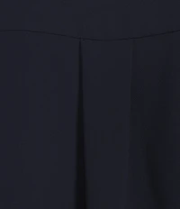 Alex Marie Piper Lightweight Soft Crepe de Chine Point Collar Long Sleeve Button Front Top