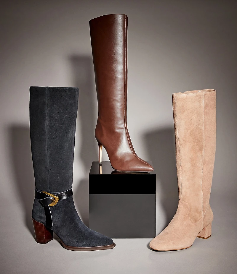 Alex Marie Prizelle Suede Tall Boots