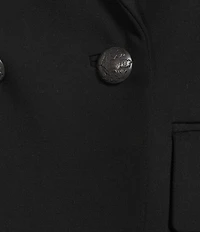 Alex Marie Rachel Coordinating Stretch Ponte Peak Lapel Blazer Jacket