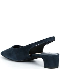 Alex Marie Rumi Suede Slingback Pumps