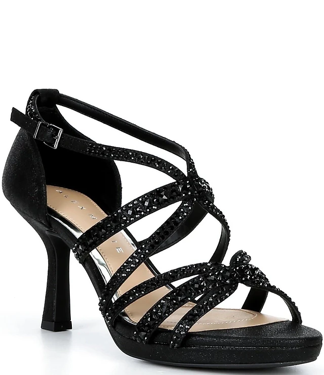 Alex Marie Cici Two Leather Knot Detail Platform Sandals at Hamilton Place in Chattanooga, TN