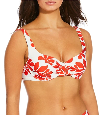 Alex Marie Signature Sculpt Groovy Tropics Underwire Swim Top