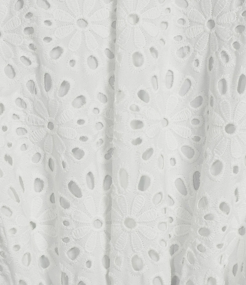 Alex Marie Sophia Collar Short Sleeve Lace Dress