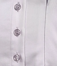 Alex Marie Sophia Collar Short Sleeve Lyocell Blend Dress