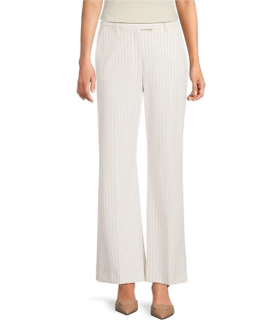 Alex Marie Suzie Anywhere, Everywhere Coordinating Novelty Stripe Straight Leg Mid Rise Pants