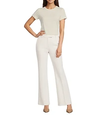 Alex Marie Suzie Anywhere, Everywhere Coordinating Novelty Stripe Straight Leg Mid Rise Pants