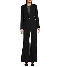 Alex Marie Suzie Anywhere, Everywhere Coordinating Straight Leg Mid Rise Pants