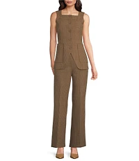 Alex Marie Suzie Anywhere, Everywhere Coordinating Tailored Plaid Pants