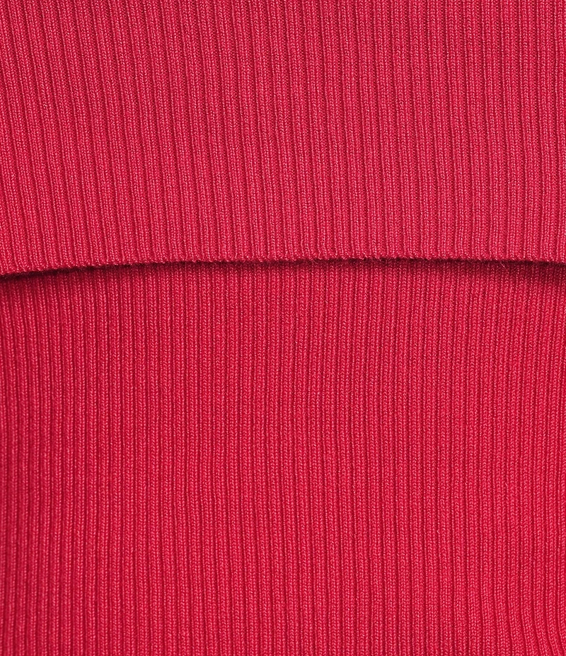 Alex Marie Whitney Off-The-Shoulder Long Sleeve Sweater