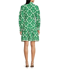 Alex Marie Wren Long Sleeve Button Front Dress