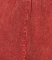 Ali Miles Coordinating Applique Drawstring Straight Pull-On Pants