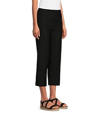 Ali Miles Flat Front Stretch Ponte Pants