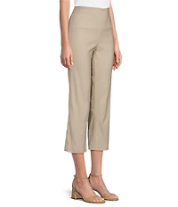 Ali Miles Flat Front Stretch Ponte Pants