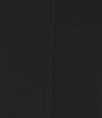 Ali Miles Knit Stand Collar 3/4 Sleeve Fringe Cuff Pullover Tunic