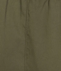 Ali Miles Petite Size Woven Drawstring Button Detail Hem Pants