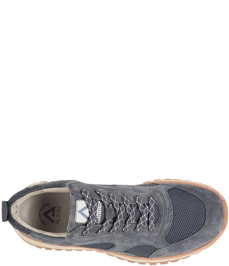ALIGN Men's Breck Suede and Mesh Sneakers