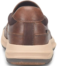 ALIGN Men's Elliott Water Resistant Leather Slip On Sneakers