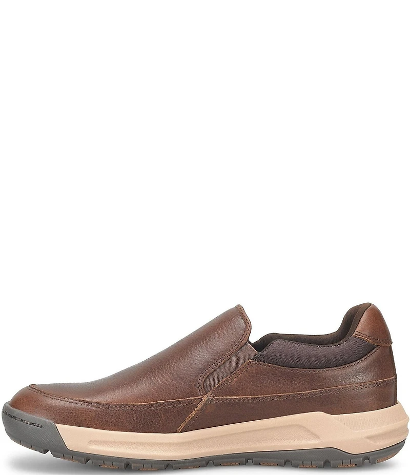 ALIGN Men's Elliott Water Resistant Leather Slip On Sneakers