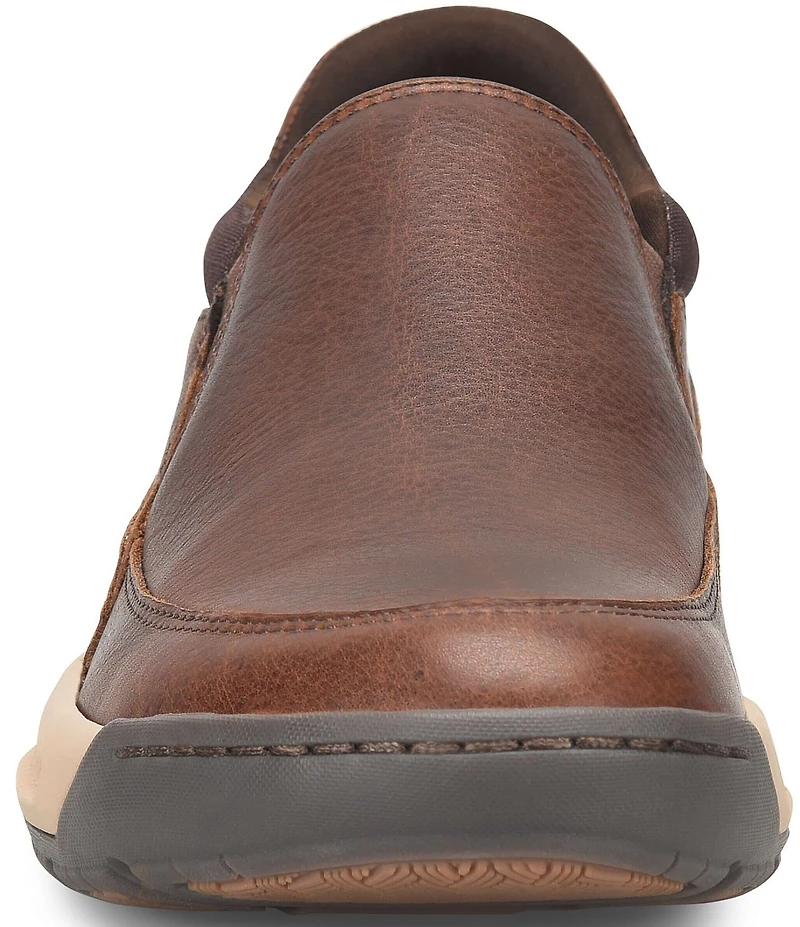ALIGN Men's Elliott Water Resistant Leather Slip On Sneakers