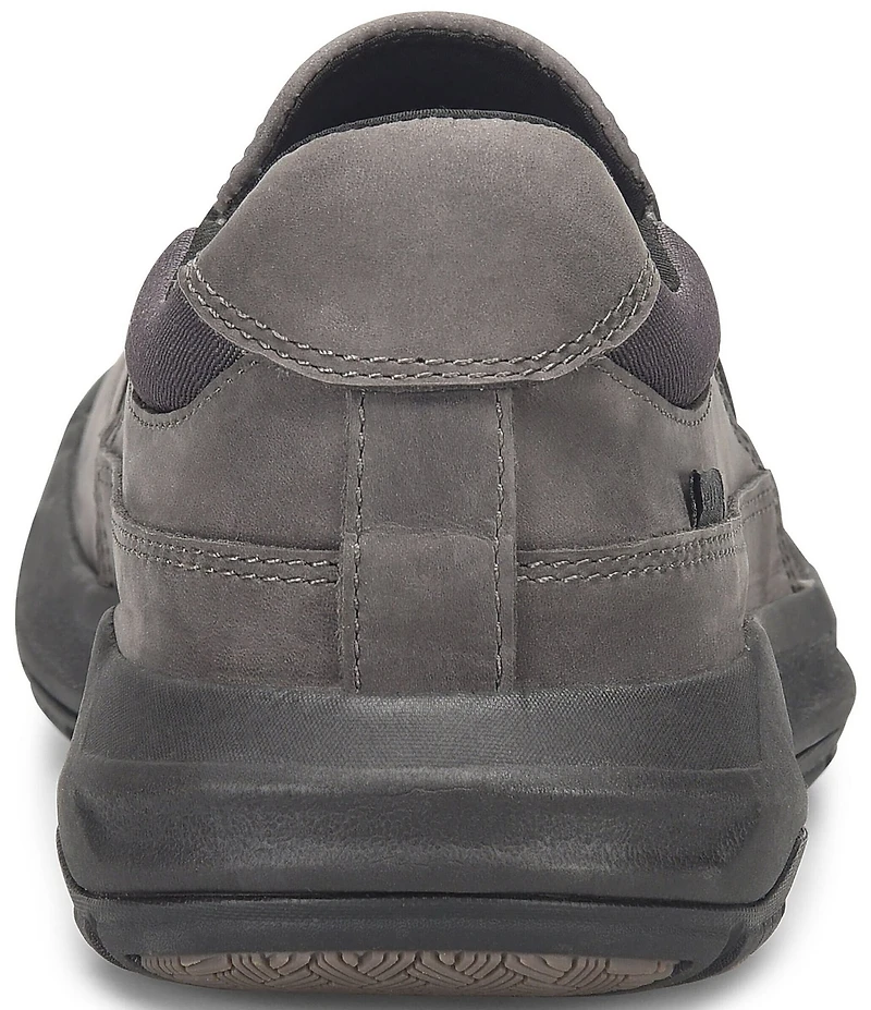 ALIGN Men's Elliott Water Resistant Leather Slip On Sneakers
