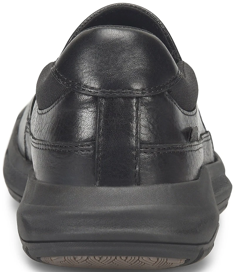 ALIGN Men's Elliott Water Resistant Leather Slip On Sneakers