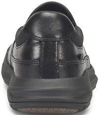 ALIGN Men's Elliott Water Resistant Leather Slip On Sneakers