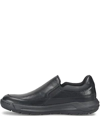 ALIGN Men's Elliott Water Resistant Leather Slip On Sneakers