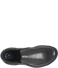 ALIGN Men's Elliott Water Resistant Leather Slip On Sneakers