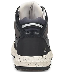 ALIGN Men's Enzo Water Resistant Leather and Suede High Top Sneakers