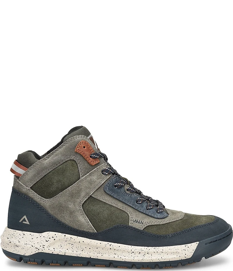 ALIGN Men's Enzo Water Resistant Suede High Top Sneakers