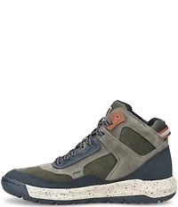 ALIGN Men's Enzo Water Resistant Suede High Top Sneakers
