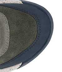 ALIGN Men's Enzo Water Resistant Suede High Top Sneakers