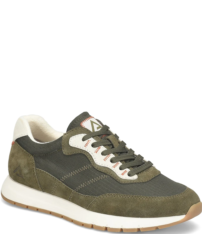 ALIGN Men's Hasting Italian Oiled Cow Suede Sneakers