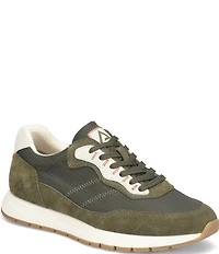 ALIGN Men's Hasting Italian Oiled Cow Suede Sneakers